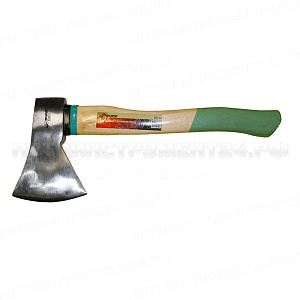 Топор 1000г кованый с деревянной ручкой SKRAB зеленый 20330